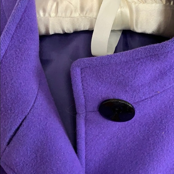 Quarter Sleeve Stylish Wool Coat - Picture 5 of 13